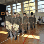 Wizyta klasy mundurowej w ZSP nr 1 -zdjęcie nr 13