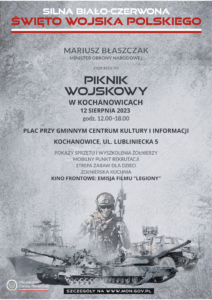 Piknik wojskowy Kochanowice-plakat