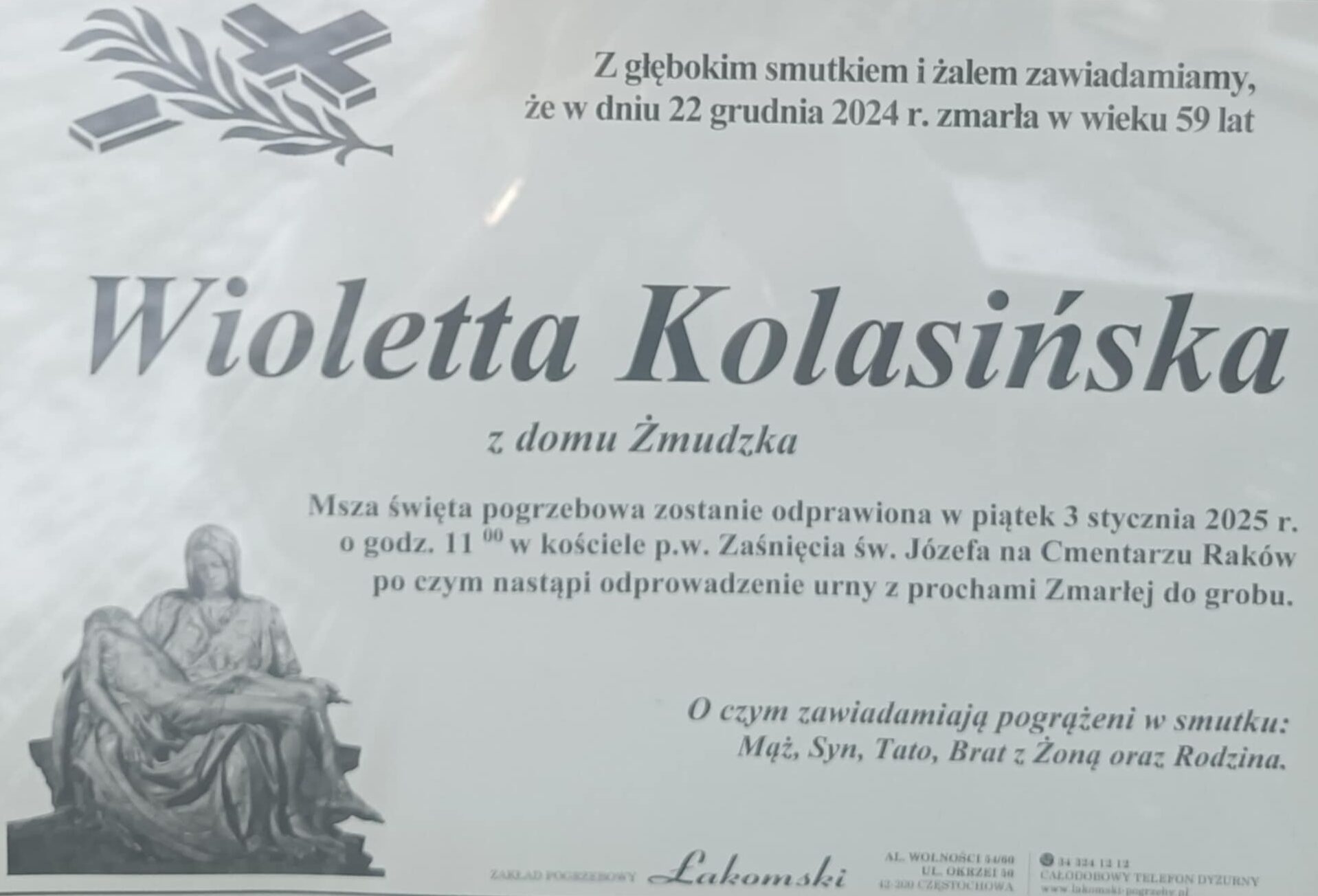 klepsydra pani Wioletty Kolasińskiej