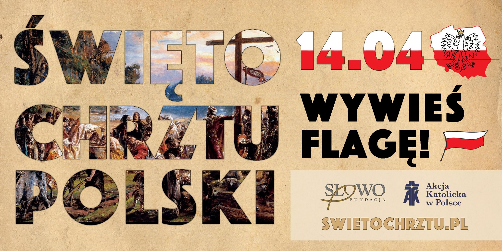 Banner Świeto Chrztu Polski