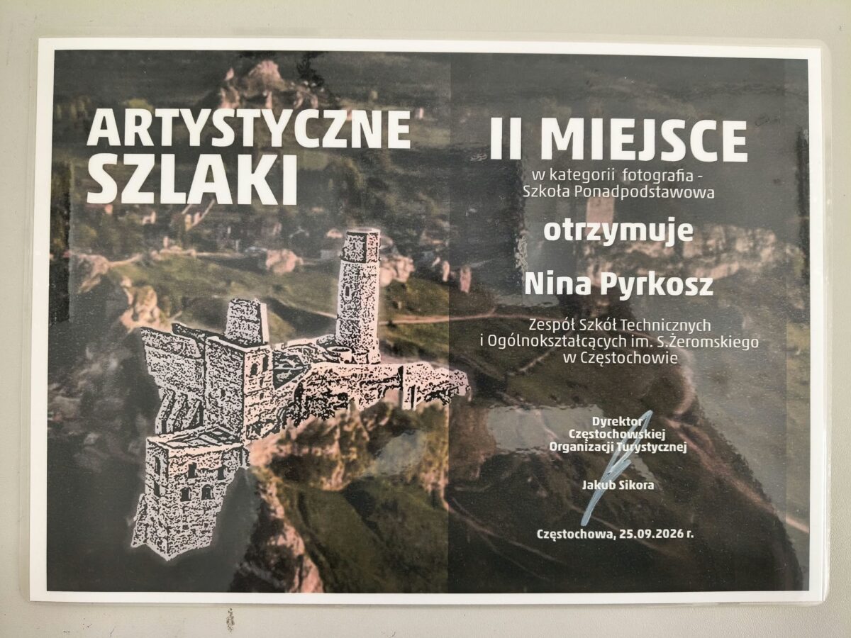 Artystyczne szlaki 2026-dyplom